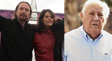 Isa Serra y Amancio Ortega