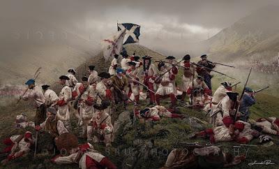 La batalla de Glenshiel 1719.