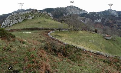 Collanzo-El Pinganón del Caideru-Rueses-Les Solengues