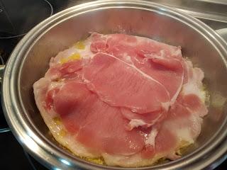 FILETES DE LOMO DE CERDO EN SALSA DE CHAMPIÑONES