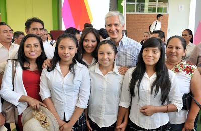 ENTREGA ALFREDO DEL MAZO NUEVAS INSTALACIONES DE BACHILLERATO TECNOLÓGICO DE TLATLAYA