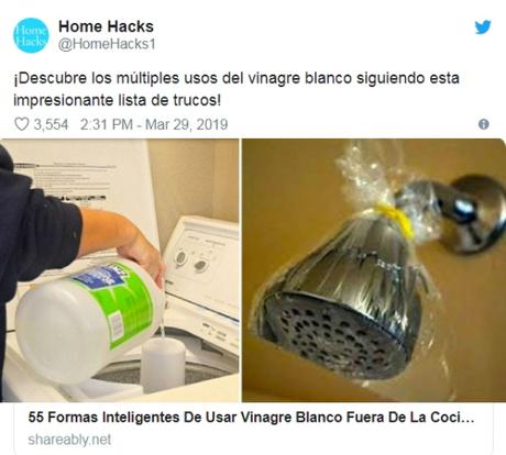 ¡Descubre los múltiples usos del vinagre blanco siguiendo esta impresionante lista de trucos!