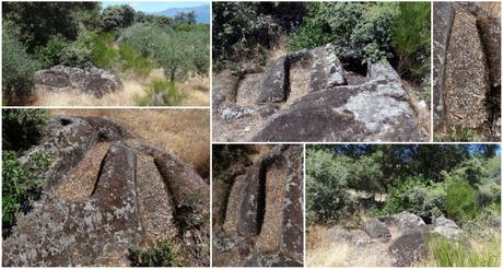 Las Artesas de los Moros de Almendral de la Cañada