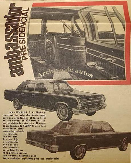 Rambler Ambassador, auto presidencial: su historia