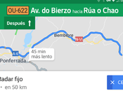 Google Maps muestra radares incidencias