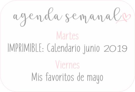 Agenda Semanal 27/05 - 2/06