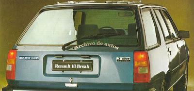 Renault 18 GTX, la versión más equipada de 1982