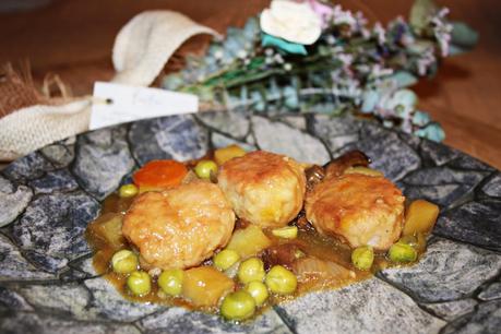 ALBÓNDIGAS A LA JARDINERA {MUY SABROSAS}