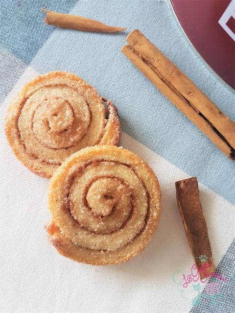 GALLETAS DE PHILADELPHIA Y CANELA | CINNAMON ROLL COOKIES