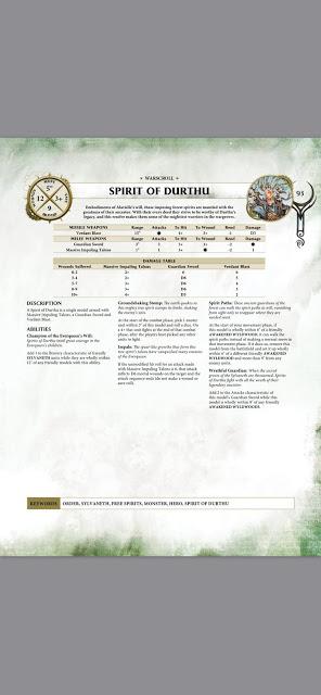 Mega filtración del Battletome de Sylvaneth para AoS
