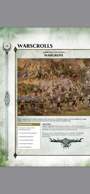 Mega filtración del Battletome de Sylvaneth para AoS