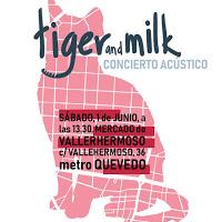 Concierto de Tiger and Milk en el Mercado de Vallehermoso