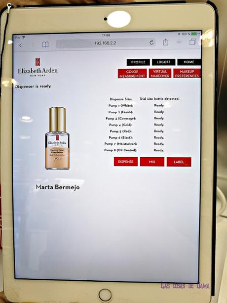 Custom Color Foundation Elizabeth Arden base makeup maquillaje personalizado belleza beauty