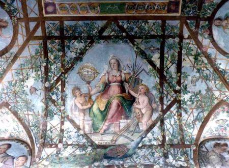 Alegorías matemáticas del Palazzetto Zuccari en Roma