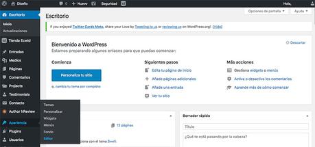 Consejos de diseño para WordPress