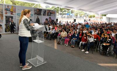 INICIA FERNANDA CASTILLO ENTREGA ESTATAL DE AYUDAS FUNCIONALES PARA PERSONAS CON DISCAPACIDAD