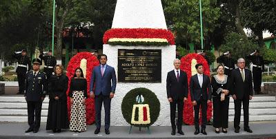 ENCABEZA ALFREDO DEL MAZO CEREMONIA POR EL CIX ANIVERSARIO DEL NATALICIO DEL EXPRESIDENTE DE MÉXICO, ADOLFO LÓPEZ MATEOS