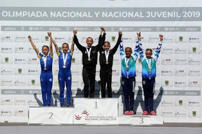 ARRANCA NATACIÓN ARTÍSTICA MEXIQUENSE CON PRESEAS DORADAS EN LA OLIMPIADA NACIONAL