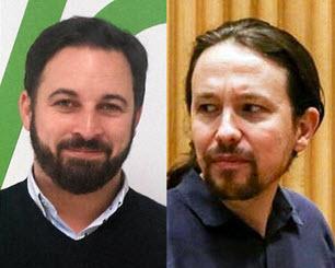 Vox limita su primer techo electoral y Podemos sufre su segundo descalabro.