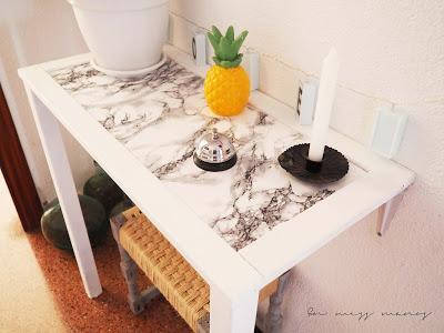 DIY Estante recibidor