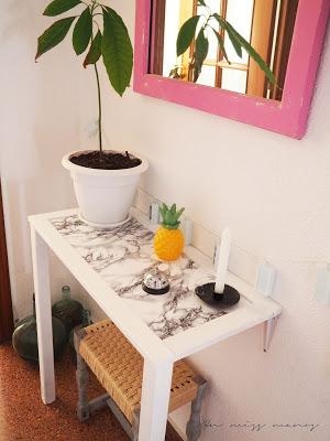 DIY Estante recibidor