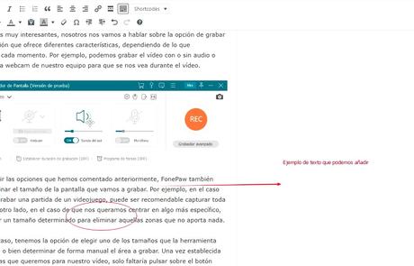 El mejor programa para grabar la pantalla del ordenador – FonePaw