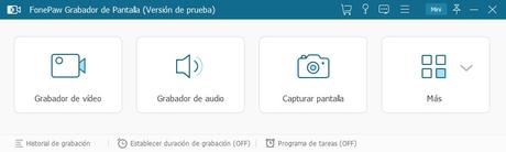 El mejor programa para grabar la pantalla del ordenador – FonePaw
