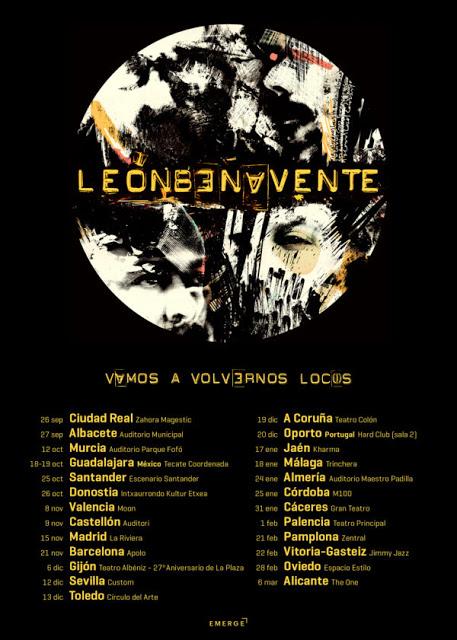 León Benavente anuncia las primeras fechas de la gira de presentación de su nuevo álbum