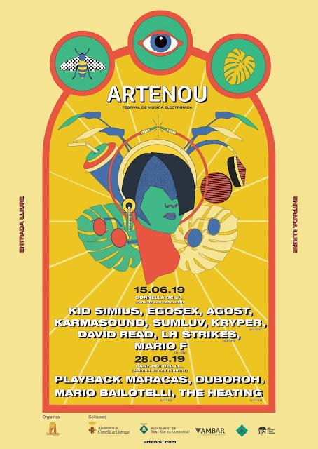 [Noticia] Cartel de la novena edición festival Artenou 2019