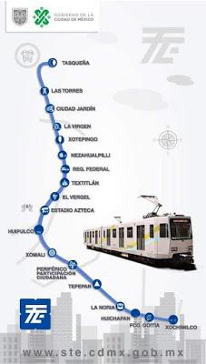 HABRÁ MEJORAS EN EL TREN LIGERO: CLAUDIA SHEINBAUM