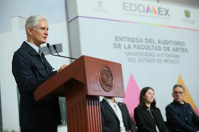 INFORMA ALFREDO DEL MAZO APERTURA DE MÁS DE 6 MIL ESPACIOS EDUCATIVOS DEL SISTEMA ESTATAL PARA JÓVENES QUE NO INGRESEN A LA UAEM