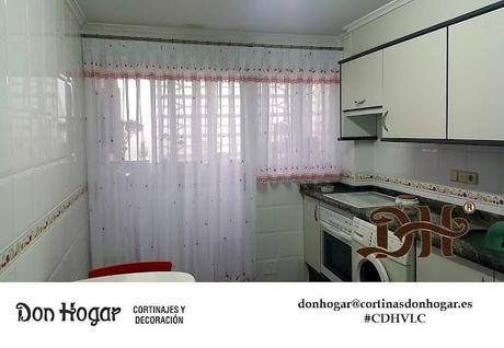 - Cortinas en la Cocina.
