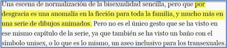 elespañol.com apoya a Disney en su empeño por sexualizar a los niños