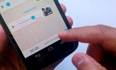 Actualización de WhatsApp en Android será para los audios Actualización de WhatsApp en Android será para los audios