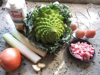 Romanesco gratinado Thermomix