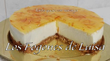 TARTA QUESO Y NARANJA EN DOS VERSIONES TARTA QUESO Y NARANJA EN DOS VERSIONES