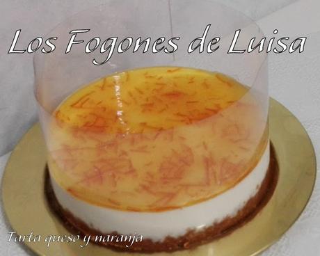 TARTA QUESO Y NARANJA EN DOS VERSIONES TARTA QUESO Y NARANJA EN DOS VERSIONES