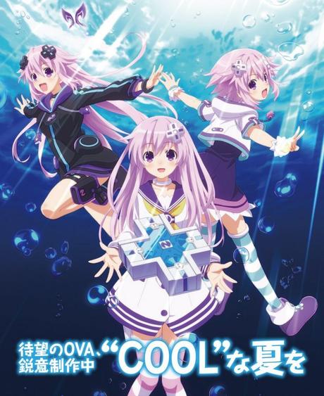 El anime ''Neptune The Animation: Nepune No Natsuyasumi'', en Poster Oficial