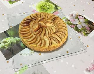 TARTA AUTÉNTICA DE MANZANA  EN THERMOMIX Y TRADICIONAL