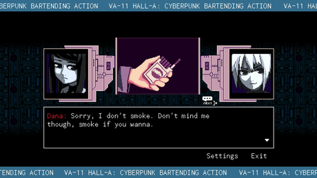 Análisis VA-11 Hall-A – Nuestro bar cyberpunk de siempre