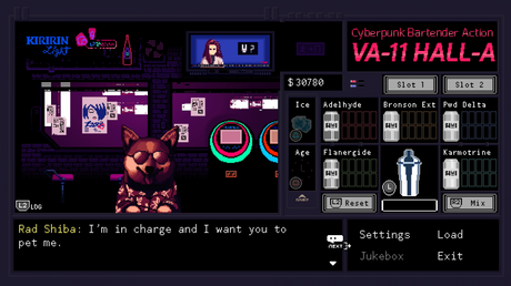 Análisis VA-11 Hall-A – Nuestro bar cyberpunk de siempre
