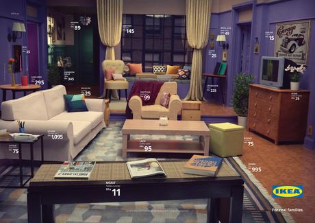 IKEA recrea con sus muebles el salón de ‘Los Simpson’, ‘Friends’ y ‘Stranger Things’