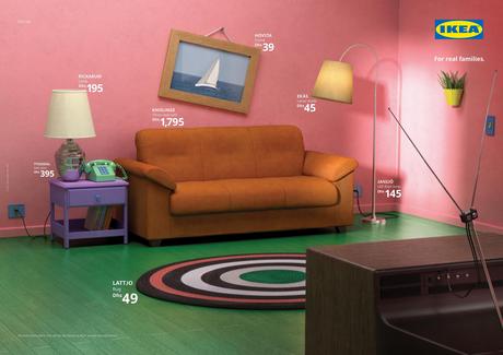 IKEA recrea con sus muebles el salón de ‘Los Simpson’, ‘Friends’ y ‘Stranger Things’