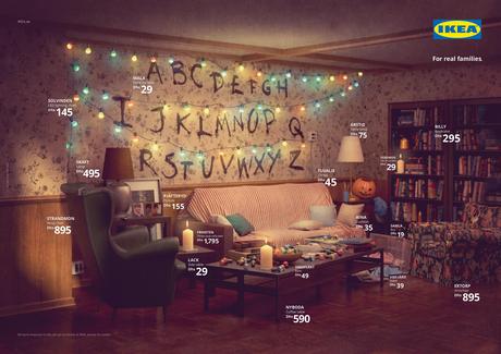 IKEA recrea con sus muebles el salón de ‘Los Simpson’, ‘Friends’ y ‘Stranger Things’