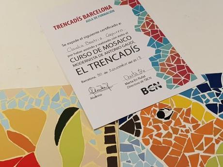 Escuela de Mosaico: TrencadisBarcelona