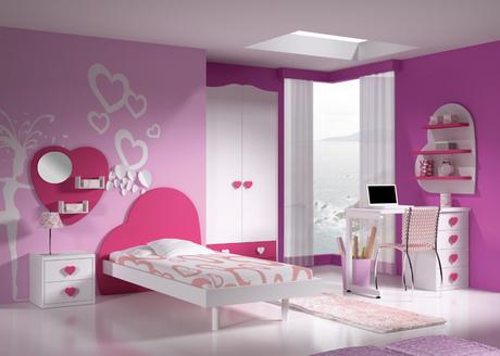 dormitorio cabezal corazón