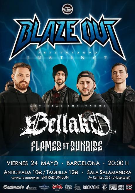Crónica de concierto: Blaze Out, Bellako y Flames at Sunrise