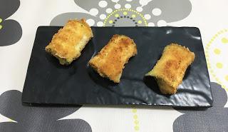 Bocaditos de calabacín con queso de cabra