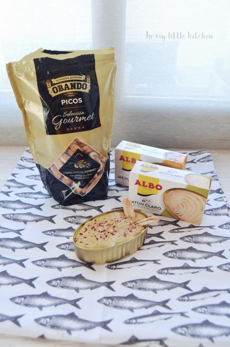 Crema de untar de atún y mejillones con Degustabox Crema de untar de atún y mejillones con Degustabox