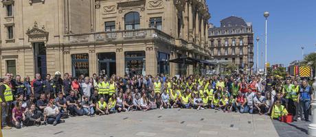 Ejercicio práctico de Emergencias en el Teatro Victoria Eugenia de San Sebastián